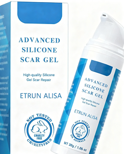 Gel de Silicona para Cicatrices de Marca Privada OEM, Gel Hidratante y Reparador de Estrías, Gel de Silicona para Cicatrices Hipertróficas Nuevas, Verificado Clínicamente - Product Image 1