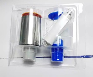 Imprimante de carte d'identité en PVC plastique haute sécurité HDP5000 084061 YMCFK UV 500 imprime <span class=keywords><strong>ruban</strong></span> de panneau <span class=keywords><strong>fluorescent</strong></span> polychrome - Product Image 5