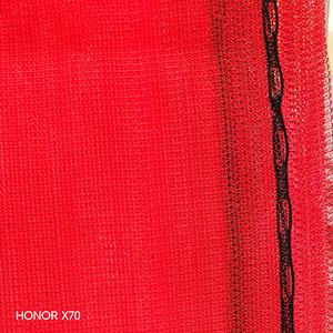 Filet de sécurité de <span class=keywords><strong>haute</strong></span> qualité en HDPE rouge Mono+Mono, coupe-vent, <span class=keywords><strong>protection</strong></span> lourde pour la construction, pliage facile, anti-UV, filet anti-débris - Product Image 3