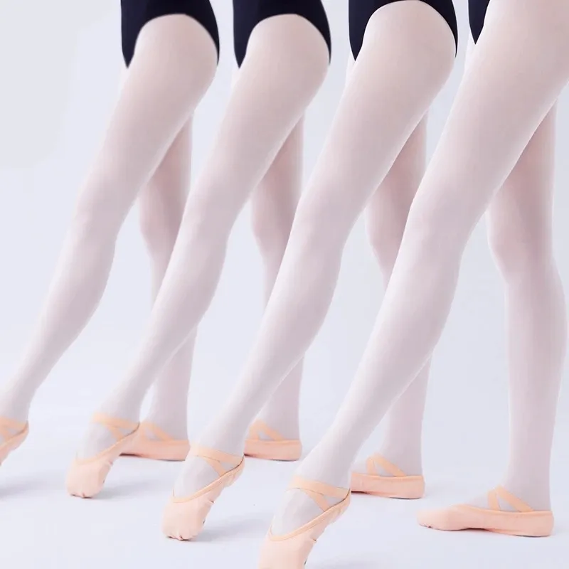 Children Girls Tights Ballet Dance Stocking Socks Ballet Pantyhose Gymnastics Leotards Tap Dance Tights