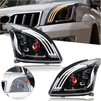 Para Toyota PRADO 2003-2009, Conjunto de Faros Delanteros LED Modificados, Repuesto de Faros para Automóvil, Suministro de Fábrica, Piezas de Automóvil - Un Par