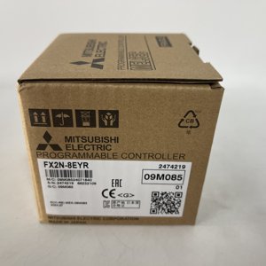 โมดูลขยายเอาต์พุต PLC มิตซูบิชิ FX2N-8EYR ของแท้ใหม่ 100% - Product Image 1