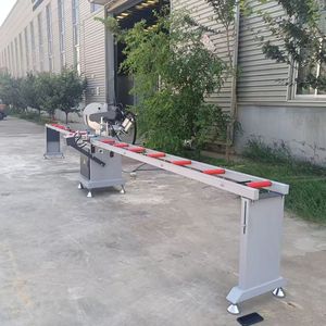 เครื่องตัดมุมอลูมิเนียมแบบปรับมุมได้ สำหรับงาน PVC และอลูมิเนียมหน้าต่าง แบบหัวเดียว - Product Image 2