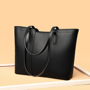 Sac Fourre-Tout en Cuir Vegan <span class=keywords><strong>Haute</strong></span> Qualité Mode 2024, Grands Sacs à Main d'Épaule de Plage pour Femmes - Product Image 2