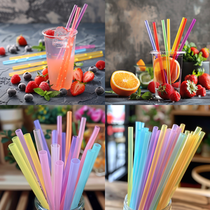 Ống hút strohhalme đen nắp và rơm uống chai có nắp đậy phổ biến rơm máy sản xuất - Product Image 5