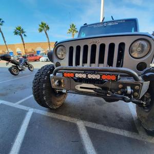 LEVO Barre lumineuse à led ambre 3000k 12v 24v 120w combo faisceau 22 pouces barre lumineuse à une rangée de camions tout-terrain <span class=keywords><strong>4x4</strong></span> - Product Image 3