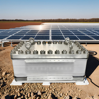 Générateur d'hydrogène d'électrolyse PEM à échelle industrielle système d'hydrogène d'équipement de montage de dérapage d'échelle MW