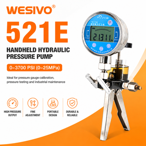 Pompe hydraulique manuelle WESIVO 521E, pompe d'essai hydraulique haute pression 521E pour usage industriel - Product Image 1