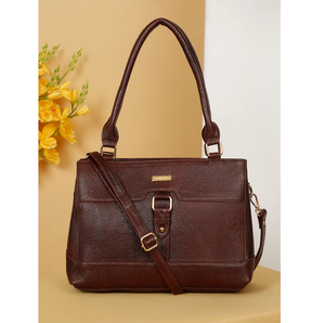 Bolso de mano para mujer de estilo ejecutivo, 100% cuero genuino, que ofrece almacenamiento organizado y un impacto visual elegante. - Product Image 2