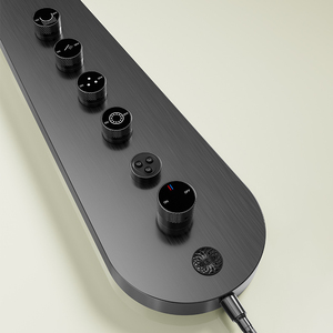 New Arrival đa chức năng mát-xa thủy vòi hoa sen cột Set Gun grey Mixer Knob chứng nhận cho căn hộ biệt thự Massage máy bay phản lực - Product Image 1