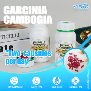 Leicht zu schluckende Garcinia Cambogia Kapseln zur Appetitzügelung für sitzende Berufe – Lagerbestand, vegan, ODM - Product Image 3