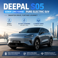 Deepal S05 2026, SUV 100% électrique, autonomie 620 km (CLTC), 200 kW, propulsion arrière, batterie CATL LFP, charge rapide en 15 min, véhicule électrique