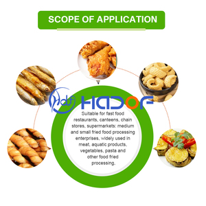 Thương mại công nghiệp tự động chiên hoàn toàn tự động khoai tây chiên Snack khoai tây chiên hàng loạt Nồi chiên - Product Image 2