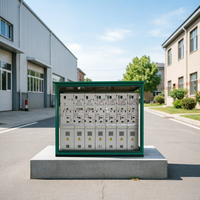 Prix usine – Unité de commutation annulaire (RMU) SIS modulaire isolée solide 12 kV, triphasée, IP67, entièrement étanche et sans entretien, en métal