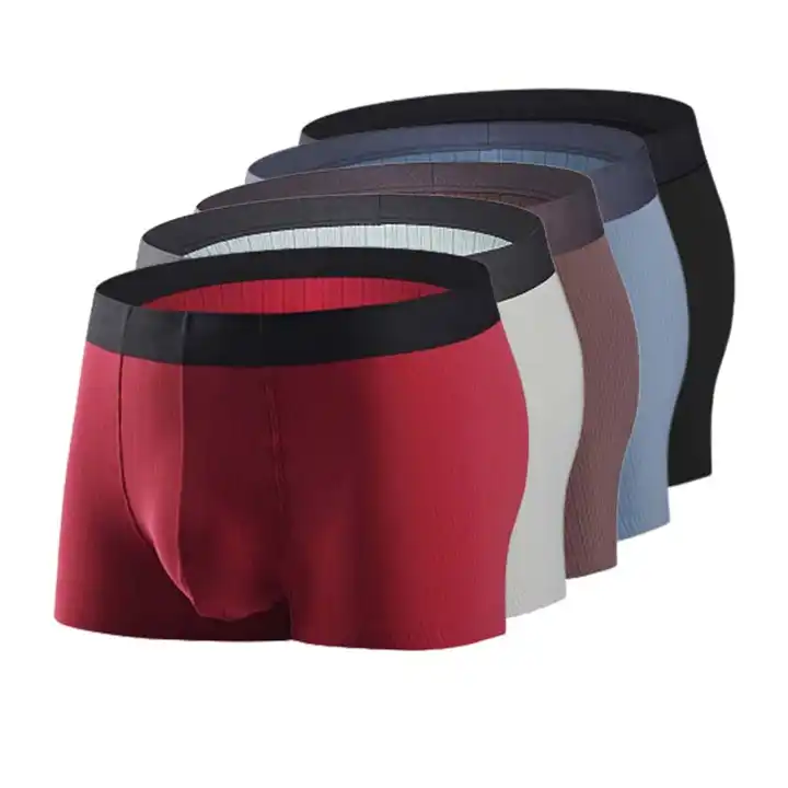 ice silk seamless underwear mens boxer