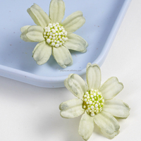Hiasan Bunga Daisy Warna-Warni yang Dapat Digunakan Kembali, Bunga DIY Buatan Tangan Multiwarna untuk Pembuatan Perhiasan, Aksesoris Rambut, Dekorasi Rumah yang Meriah