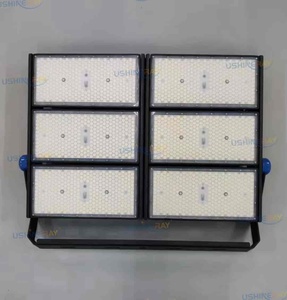 ไฟสนามกีฬา LED กำลังสูง 1500W แบบเสาสูง กันน้ำ IP66 แสงสีขาว 5000K สำหรับสนามกีฬา ตัวโคมอลูมิเนียม - Product Image 4