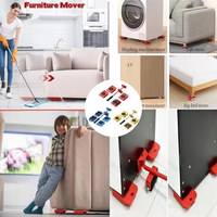 Kit de roulettes réglables pour le déplacement de meubles lourds – Système de levage et de déplacement de meubles avec roues et outils de levage