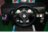 42 pouces Malaisie arcade voiture de course machine de jeu dépassé à jetons de machine de jeu de conduite