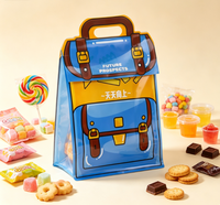 Sacs d'emballage de forme spéciale, sacs imprimés avec logo personnalisé, design créatif en forme de dessin animé pour la présentation et le marketing des produits