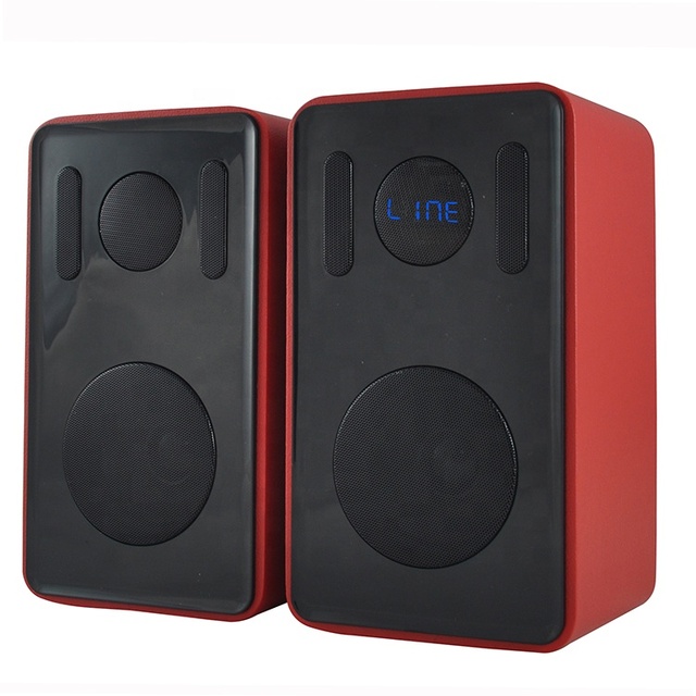 AUDMIC DS-205 Home Theatre System Music Studio Computer Desktop Power Amplifier HIFI Bookshelf Speaker