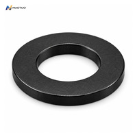 Black Flat Washers Assorted Sizes Ring Spacers for Fastener Assembly