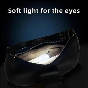 Veilleuse LED en forme de sac en cristal avec interrupteur, <span class=keywords><strong>mini</strong></span> taille pour sac à main/sac à dos, clip, design cœur et étoile - Product Image 4