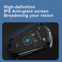 Clé de voiture LCD haut de gamme, adaptée aux modèles d'origine avec démarrage à un bouton, ajoute l'accès sans clé et le contrôle tactile