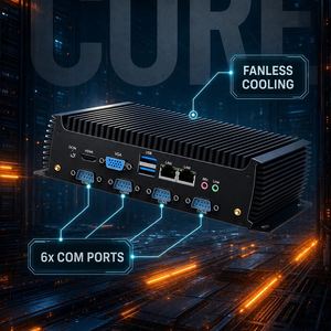 PC industriel sans ventilateur Intel I3 <span class=keywords><strong>I5</strong></span> 12e génération Core Power Hardware Wifi 32 Go DDR4 M.2 2280 SSD USB2.0*4 USB3.0*4 Mini PC industriel - Product Image 5