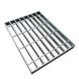 Custom Size Safety Ladder Access Gate Metal Building Materials Catwalk Steel Grating