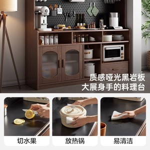 Solid Wood <b>Sideboard</b> 900mm High Multifunction Storage Cabinet For Dining Room - Product Image 3