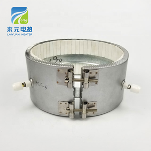 Élément chauffant infrarouge en céramique résistant à haute puissance Laiyuan 1KW 1.8KW <span class=keywords><strong>Chauffage</strong></span> à bande à induction en céramique - Product Image 3