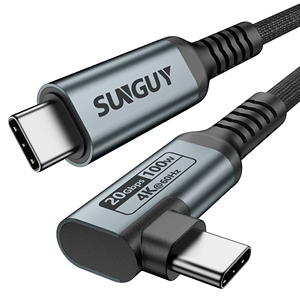 Cable USB Tipo-C Ecológico SUNGUY de 100W 5A con Núcleo de Aluminio y 3 Años de Garantía para Carga Rápida de Teléfonos y Laptops - Product Image 2