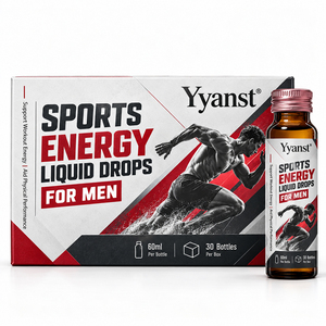 Suplementos Herbales Líquidos Orales Deportivos para Hombres de Marca Privada OEM, Favorecen la Energía Durante el Entrenamiento, Mejoran el Estado Físico, Venta al Por Mayor Personalizada - Product Image 1