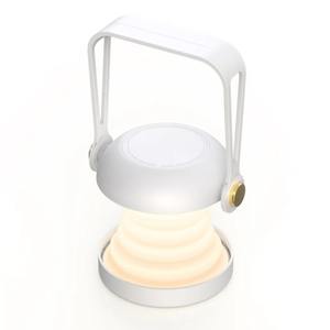 Lámpara de Mesa Multifuncional Telescópica con Luz Nocturna, Espejo Cosmético, Luz LED Portátil para Lectura, Cuidado de los Ojos, Recargable por USB - Product Image 6