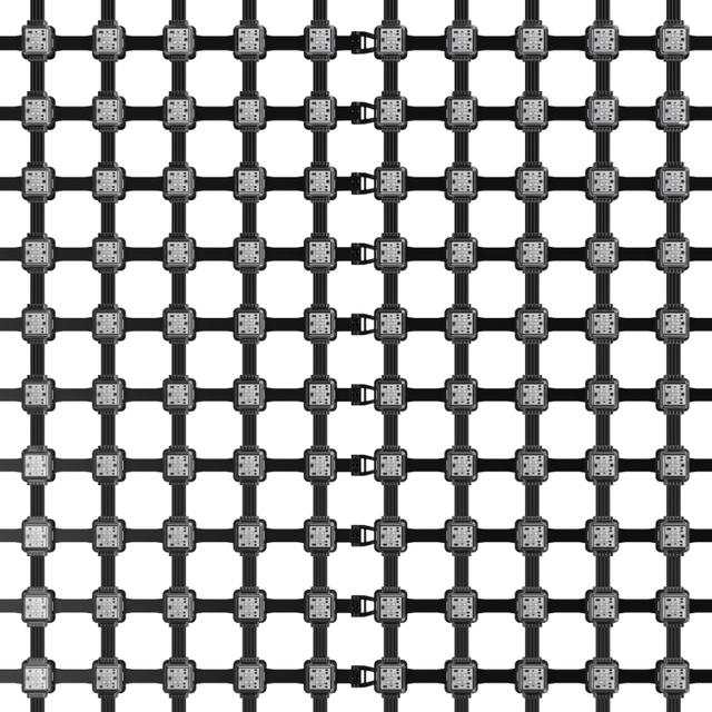 High Quality P50 Full Color Led Mesh Display Glass Led Pixel Mesh Screen for Building Background Welcome Display