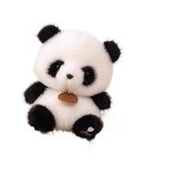 Peluche Assise Mignonne Panda Capybara Renard Paresseux Canard Dinosaure Douce Anti-stress Compagnon de Bureau Cadeau en Gros