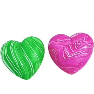 Cross Border New Needoh Ice Cube Kneading Pressure Reducing Toy Slow <b>Rebound</b> Flowing Patterns Heart Shaped Malt Sugar Wholesale - Product Image 1