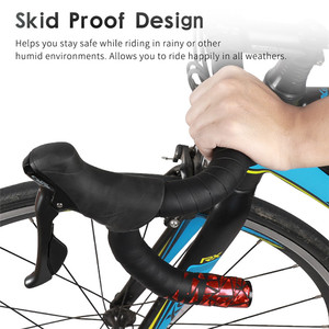 WEST BIKING Professional Colorful Bicycle Handlebar Tape with <strong>bar</strong> <strong>End</strong> <strong>Plugs</strong> High Quality Anti-slip Bicycle Handlebar Tape - Product Image 4