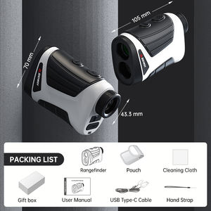 स्ंडवे गोल्फ लेजर रेंजफाइंडर 2000 मीटर रेंज निकटतम दसवें यार्ड 700 मीटर/1000 मीटर/1500 मीटर/2000 - Product Image 4