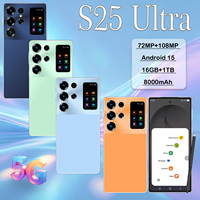 Dernier modèle 2026 S25 Ultra Téléphone Android débloqué 16 Go de RAM 1 To de stockage Mobile 4K HD du fournisseur d'usine chinois