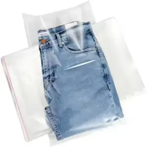 Özel baskılı ambalaj biyobozunur Opp torba temizle plastik torba kendinden yapışkanlı mühür plastik poşetler
