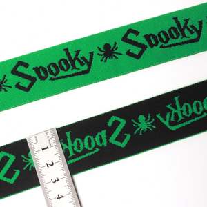 Manufacturer Customized Soft Letter Logo Design Jacquard Web <b>Elastic</b> Webbing Waistband - Product Image 6