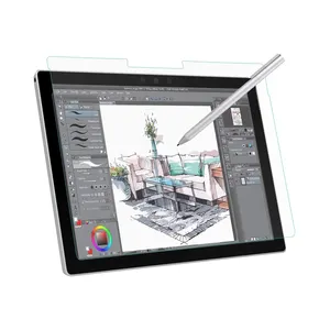 适用于Microsoft Surface Pro 7 +/7/6/5/4的哑光纸感屏幕保护膜，如纸上防眩光12.3英寸