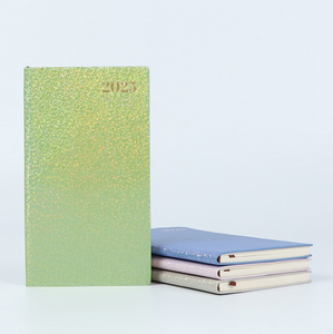 Organizador Personalizado con Horario en Inglés, <span class=keywords><strong>Agenda</strong></span> Portátil de Bolsillo de Cuero PU, Cuaderno de Cuero Láser a Color A6 - Product Image 6