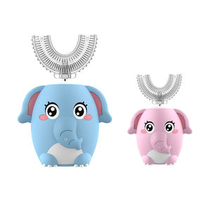 แปรงสีฟันไฟฟ้าสำหรับเด็ก <span class=keywords><strong>โซนิค</strong></span> รูปทรงตัวยู ทำความสะอาดทั้งปาก พร้อมระบบกันน้ำ IPX7 ชาร์จผ่าน USB - Product Image 1