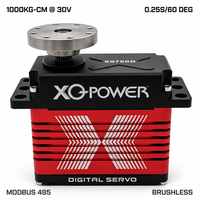 Nouveau Moteur Servo Robotique XQ-POWER XQ-S9750D 1000KG.CM 2026 Modbus 485 Fieldbus 24-30V Haute Force Sans Balais Métal IP68 pour Bras Robotique