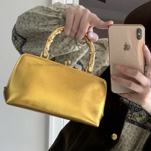 New Trendy Mini <b>Square</b> Crossbody Zipper Leather Bag Versatile Fashion Handheld Saddle for Women for Autumn Season Tanjing - Product Image 2