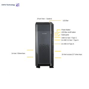 Supermicro a Workstation AS 5014A TT 5U Full Tower Threadripper PRO for AI Training and 3D Rendering Flexible Configurations for - Product Image 5