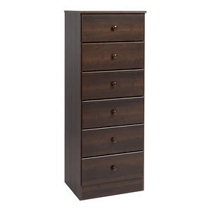 6-Drawer <strong>Dresser</strong> for Home Bedroom Wooden Chest of Drawer <strong>Pine</strong> Color for Living Room &amp; Gym - Product Image 3